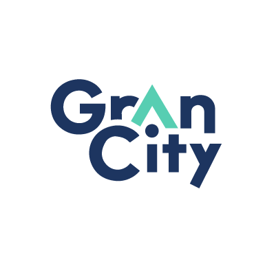 Logotipo de Grancity diseñado por Baética