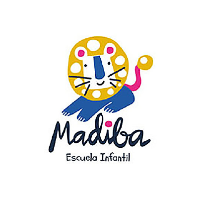 Logotipo de Madiba Escuela Infantil diseñado por Baética